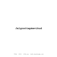 Album Jalgrattapäevikud
